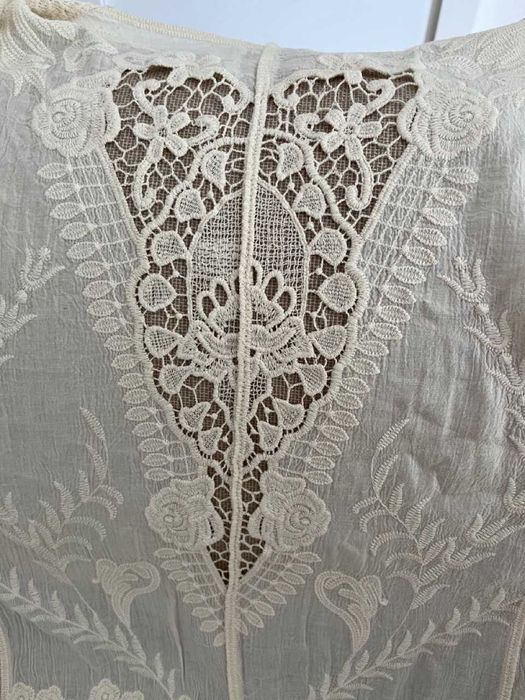 Kaftan comprido bordado