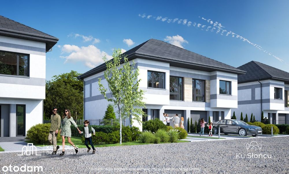 Dom 124 m² z garażem | Dostępny również dom wykończony pod klucz!