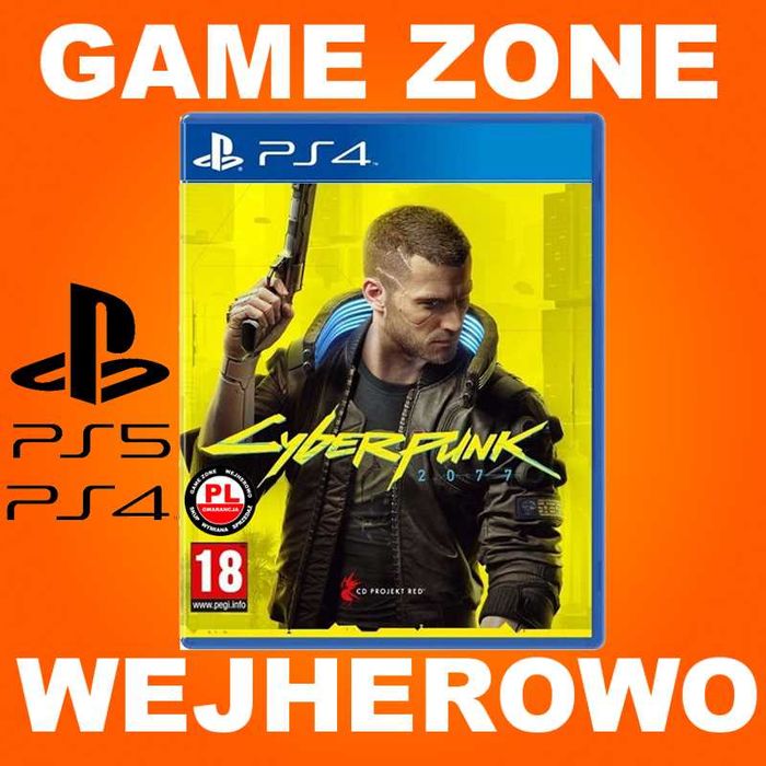 CyberPunk 2077 PS5 + PS4 + Slim + Pro = PŁYTA PL Cyber Punk 2077
