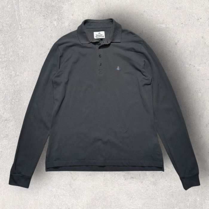 Оригинальный мужской лонгслив поло Vivienne Westwood