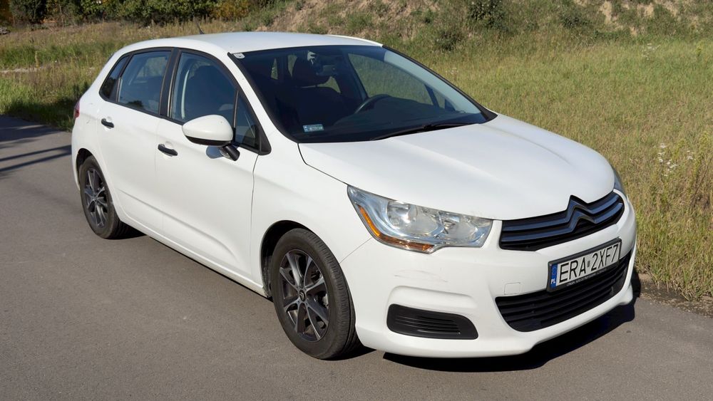 Citroën C4 Citroen C4 biały diesel 2014r