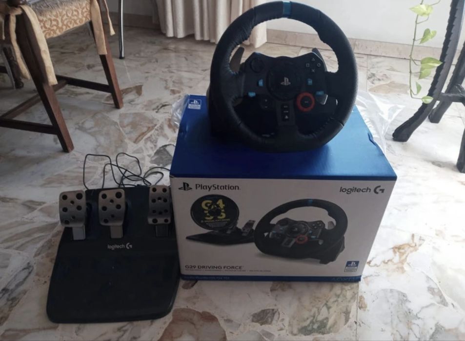 Logitech G29 caixa e fatura como novo
