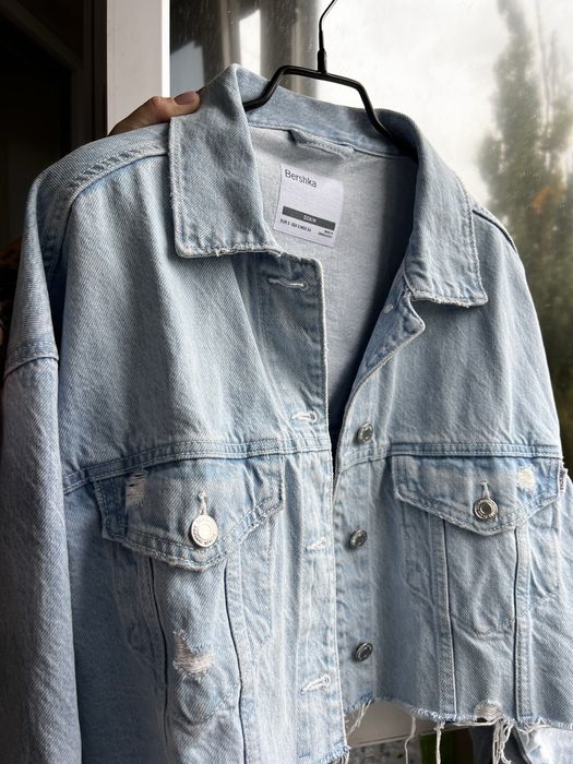 Джисовий піджак Bershka