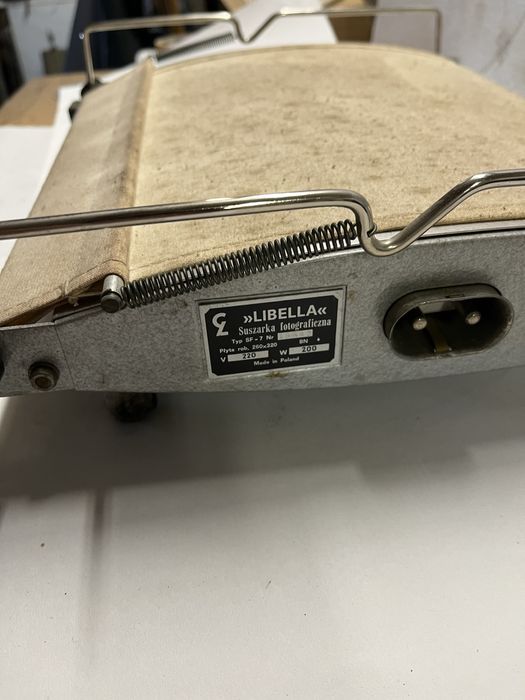 Libela suszarka fotograficzna do zdjęć PRL