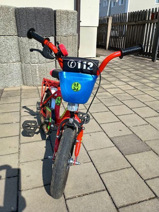 Rowerek Straż Pożarna Feuerwehr 12 cali