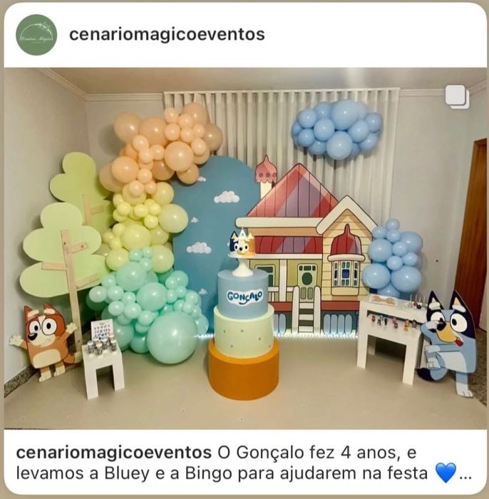 Cenário Mágico organização e decoração de eventos