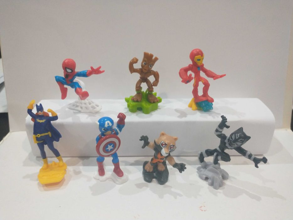 Figurki Kinder Marvel (7szt)