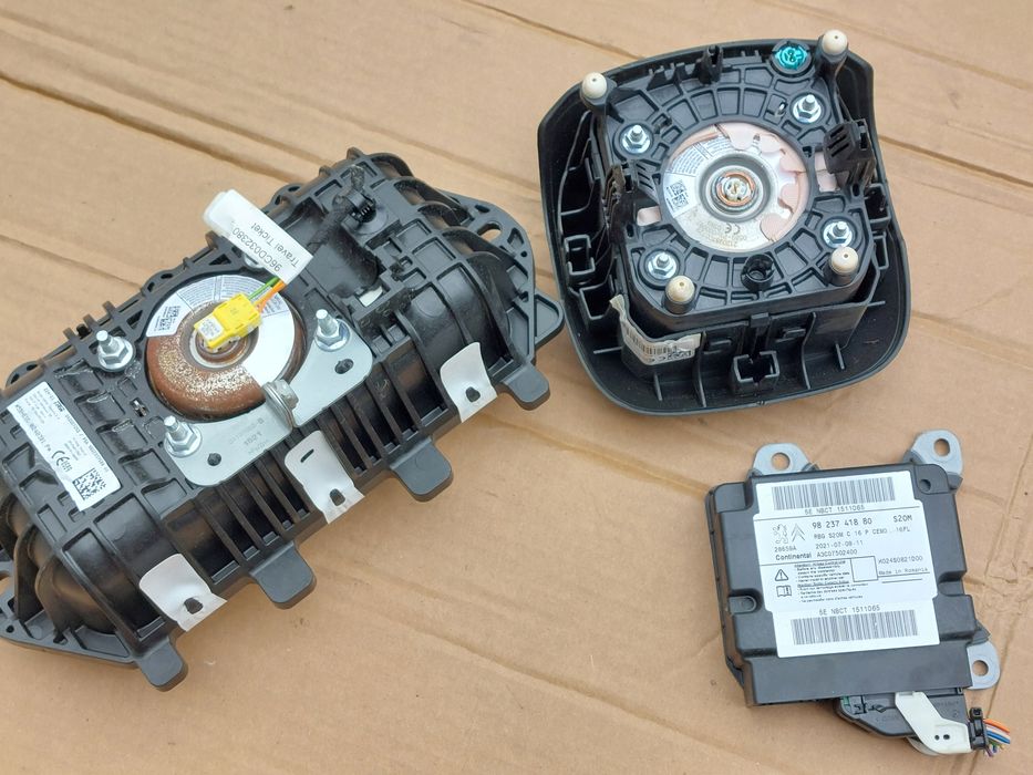 citroen c5 aircross konola deska airbag poduszka pasy oryginał 21r