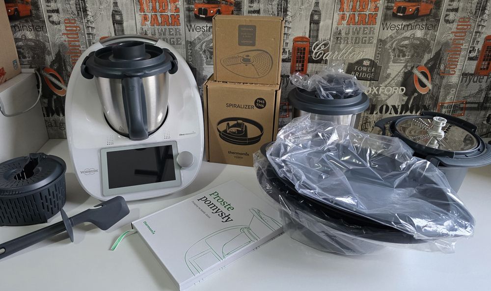 Thermomix TM6 z nakładką 2.0 Duży Zestaw Gwarancja