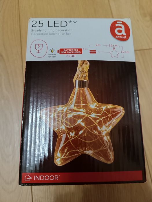 Świecąca gwiazdka LED
