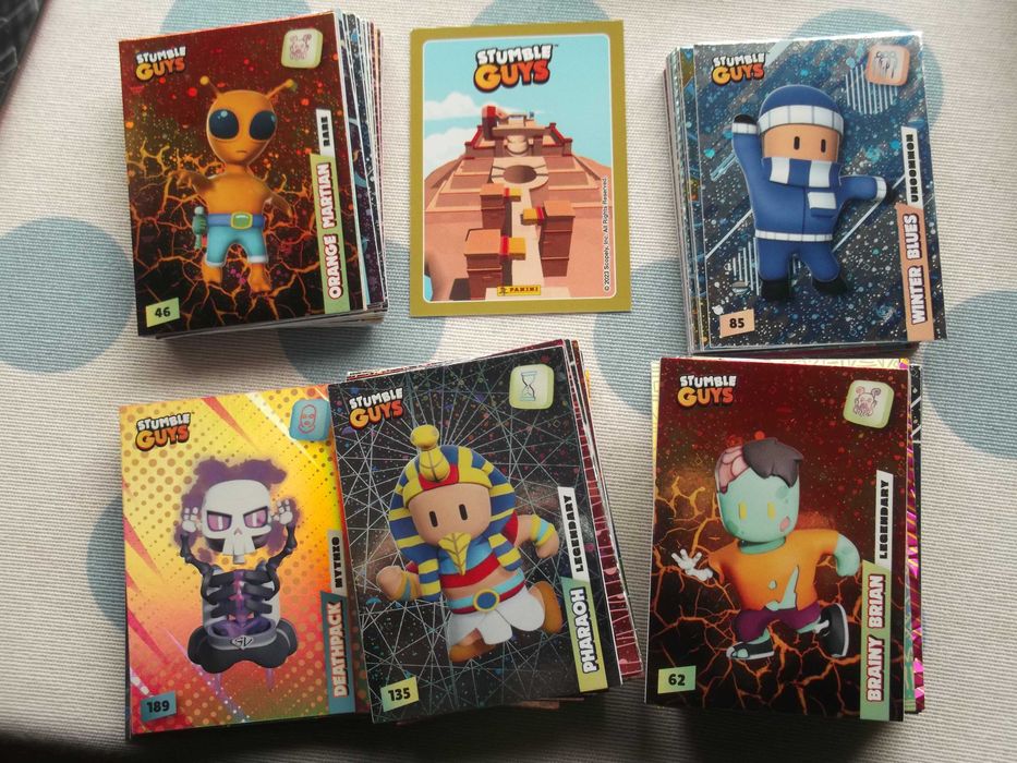 Cartas da panini Stumble Guys  1