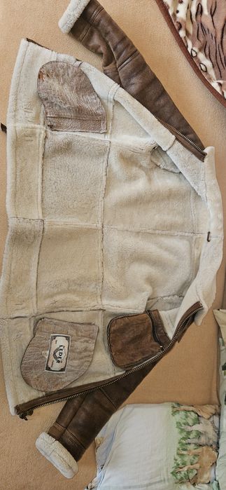 Kożuch męski , idealny stan