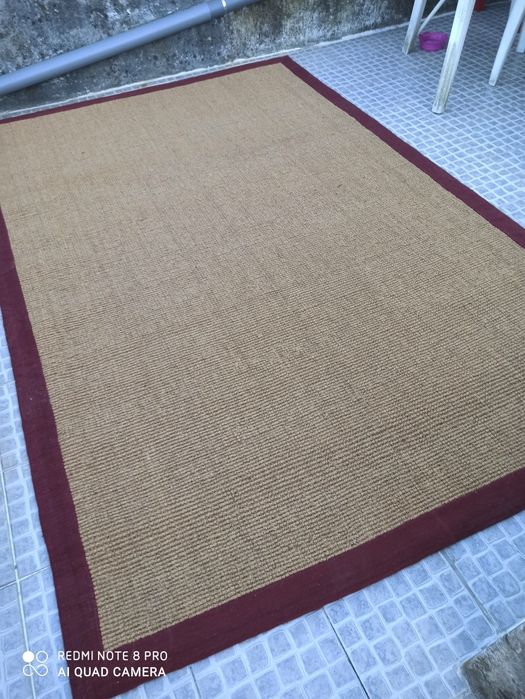 Sisal carpet.         .64729877983363123