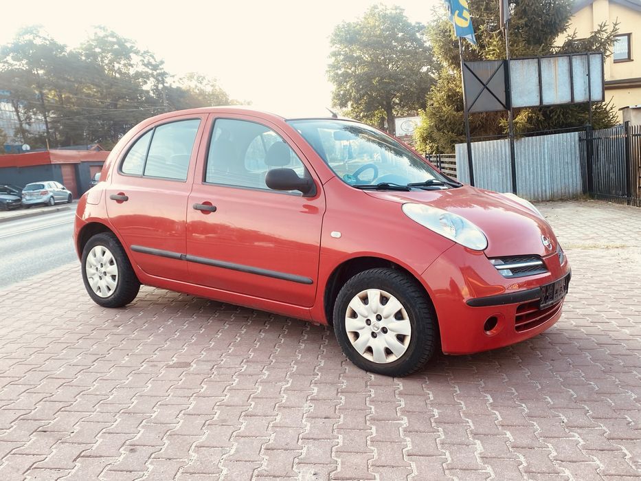 sprzedam nissan micra rok 2006 poj 1,2 przeb 185tys klimatyzacja 5-d