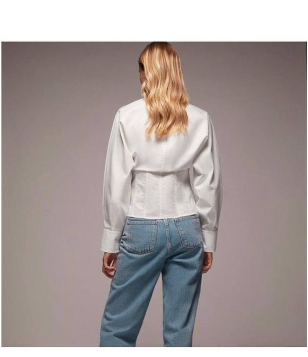 Блуза Зара біла, розмір хс-с