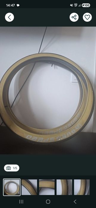 Opony 24 1.75 komplet romet jubilat wraz z dętkami