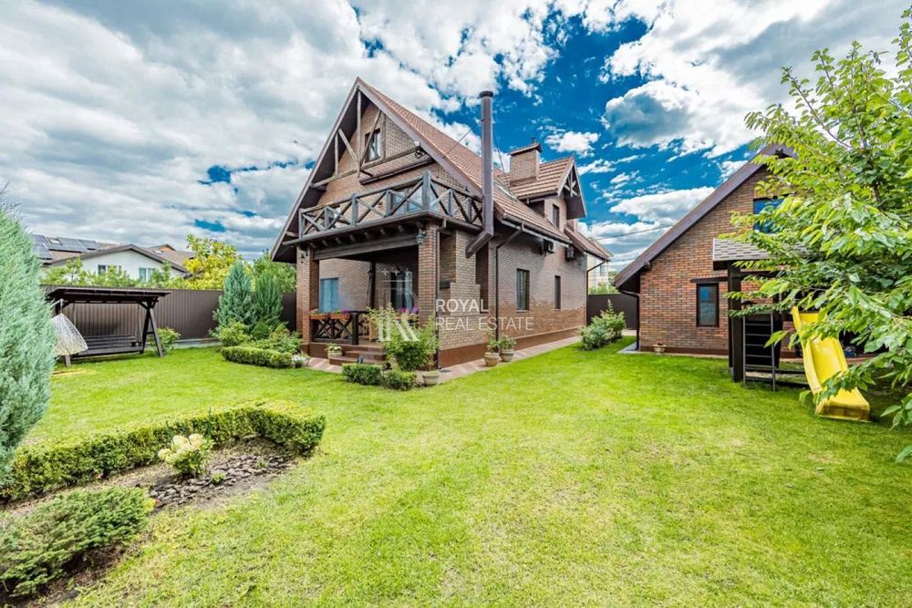 Продаж Будинок 6к 220 м2 Осокорки 6.7 соток м. Славутич Гараж Мансарда