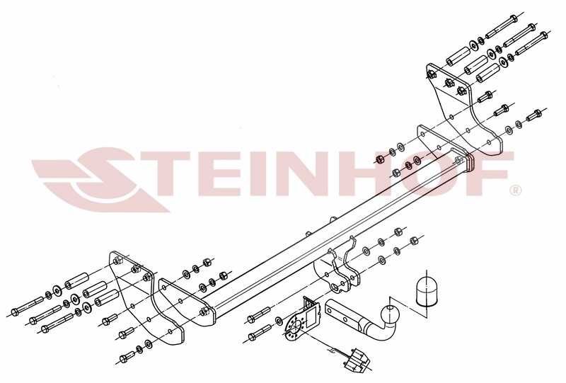 HAK HOLOWNICZY + Moduł 7 Pin do Volvo XC90 od 2003 do 2015
