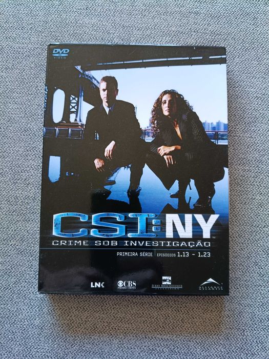 DVD série televisiva "SCI:NY - crime sob investigação New York" temporada 1