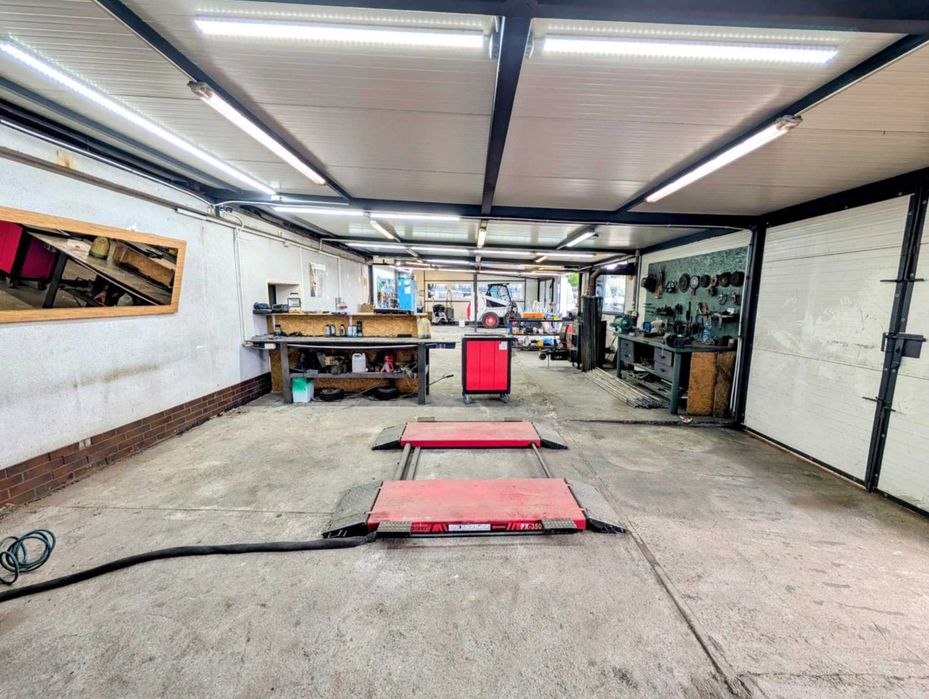 Gotowy biznes, warsztat samochodowy, hala, Ścinawa