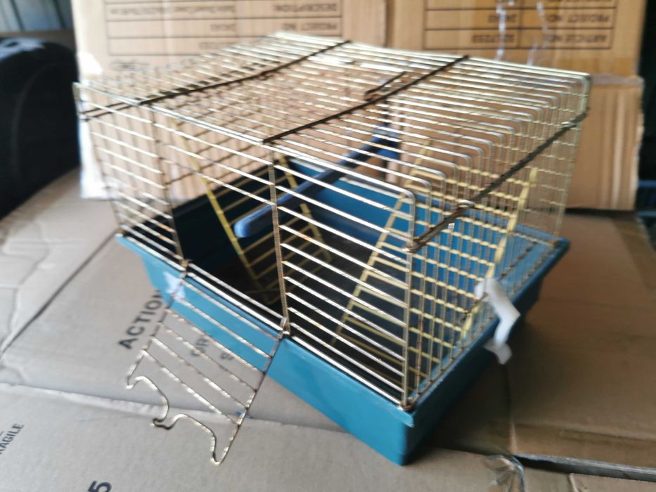 Klatka dla chomika z akcesoriami