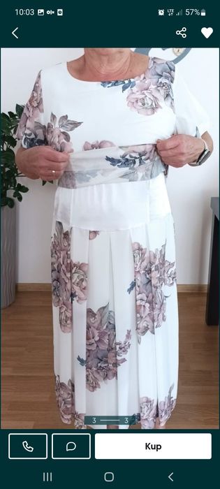 Ładna sukienka komunia  wesele