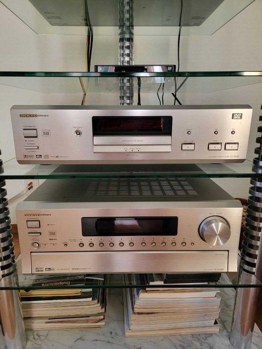 Hi-End комплект Onkyo: ресивер TX-DS898 + проигрыватель DV-S939 Integra