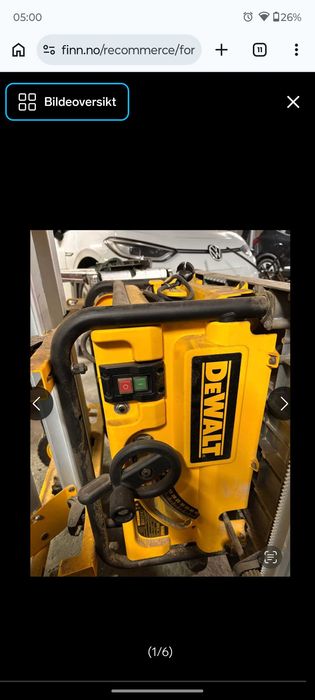 DeWalt piła stołowa dwe746