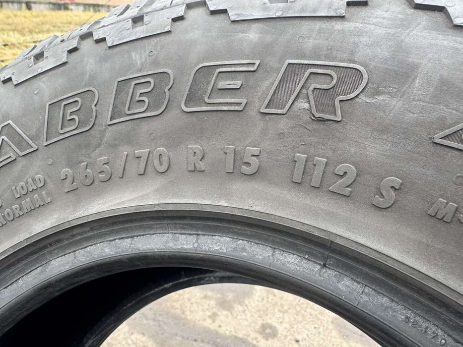 Болотяні шини General Grabber A/T 265/70 R15