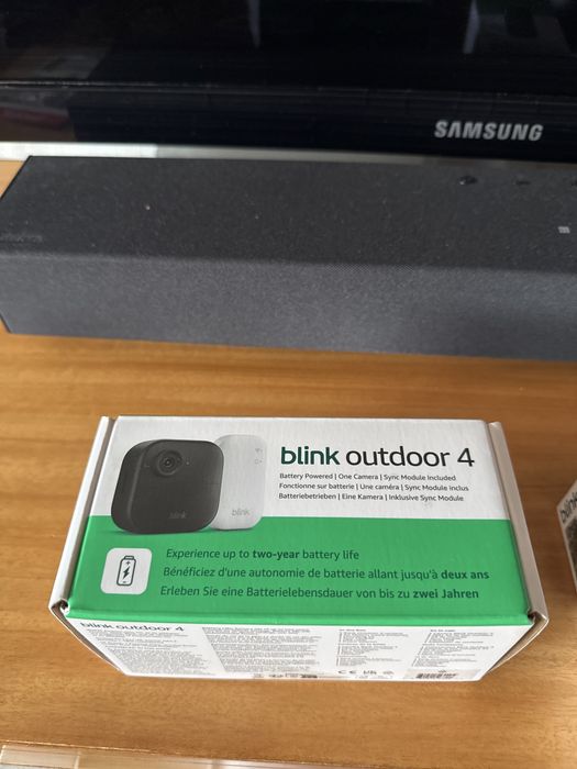 Conjunto novo blink oudoor 4