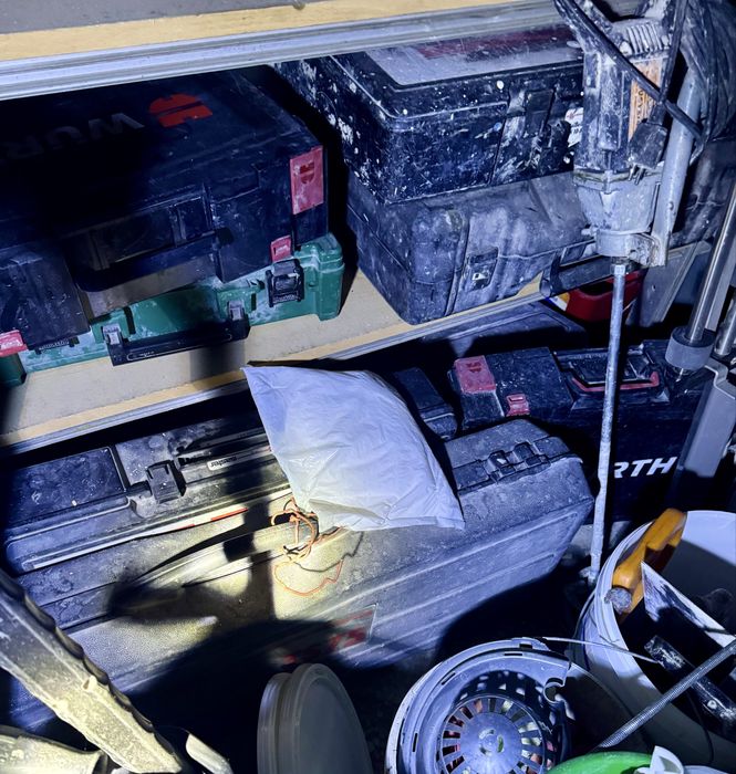 Recheio de ferramentas e máquinas de construção civil (ler anuncio)