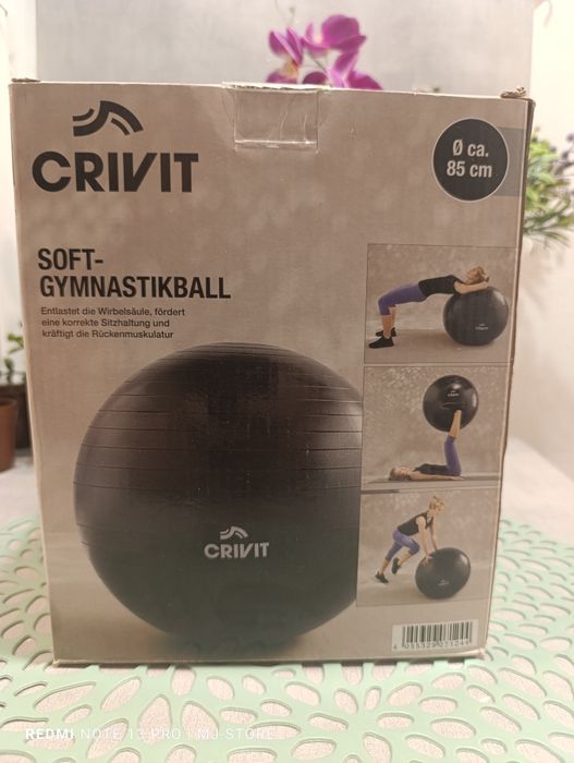 Duża piłka gimnastyczna