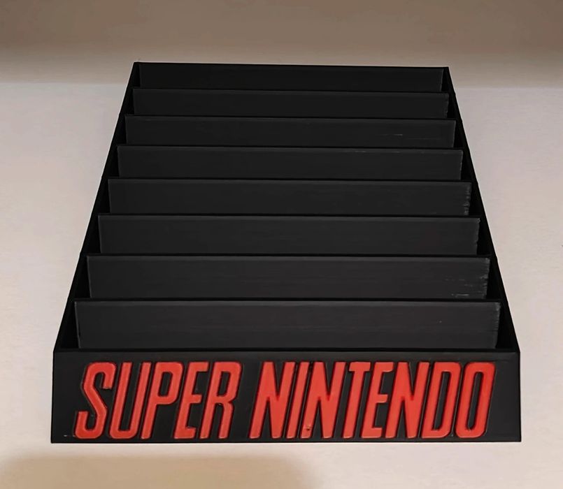 Suporte cartuchos Super Nintendo