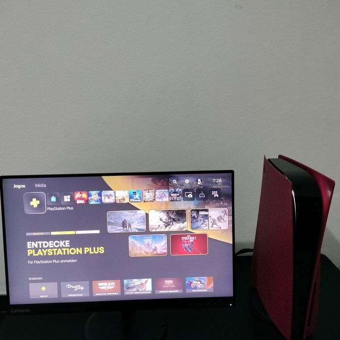 PS5 Standard 825 GB com leitor