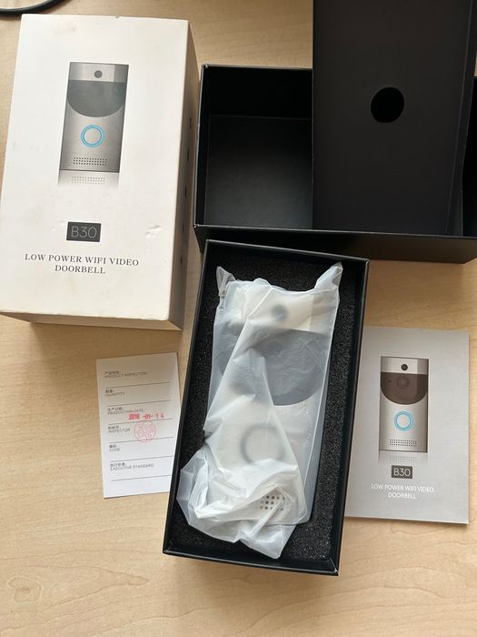New Бездротовий відеодомофон wi fi b30 відео дверний дзвінок