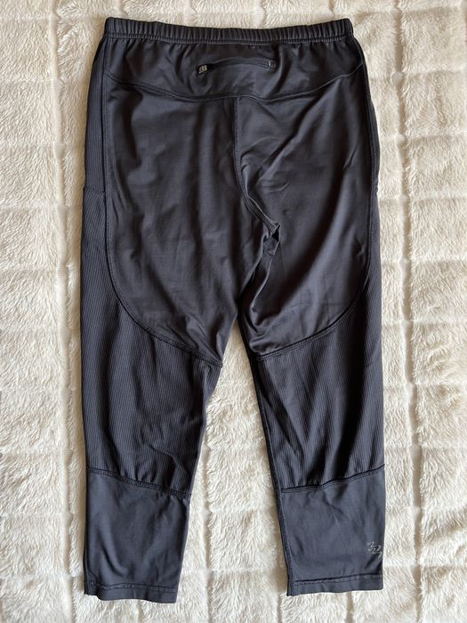 Спортивні бігові бриджі темно сірі crane sports С S 36/38