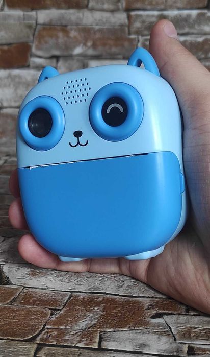 Дитячий фотоапарат S5 / Миттєвий друк / Карта пам'яті 32 Гб