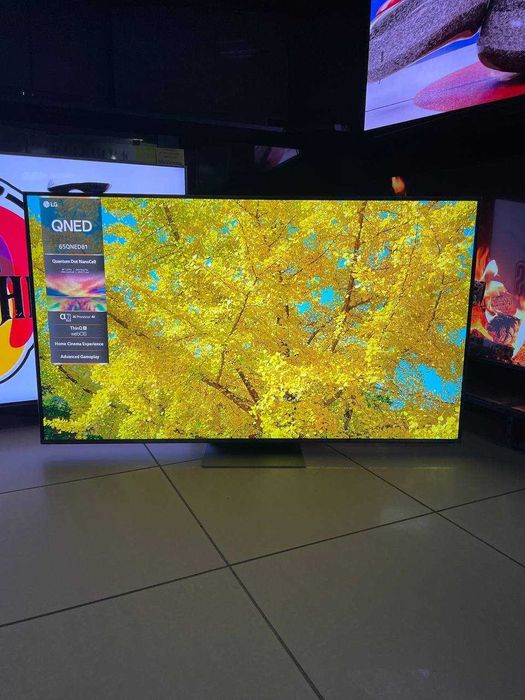 65" 120Гц НОВИЙ LG 4K QNED Смарт Український 65QNED816RE з Німеччини