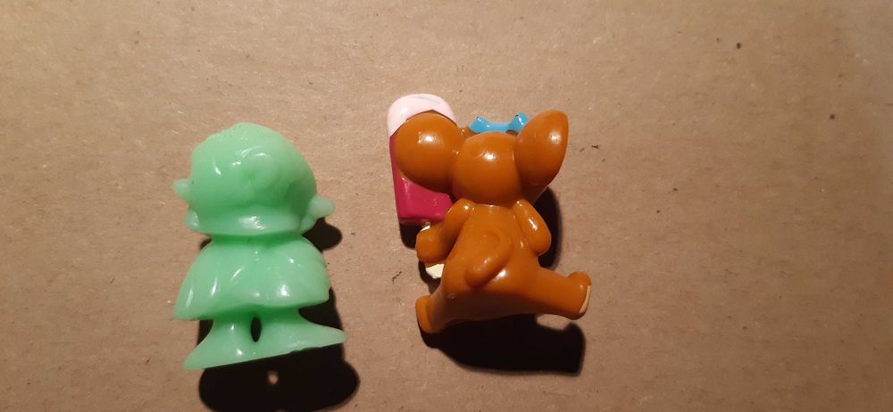 2 stare figurki z kinderek tom and jerry