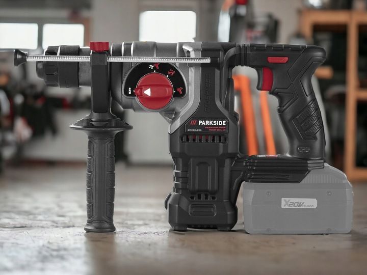 Parkside Performance Młotowiertarka Młot 20v Pkhap 20-li C3 17 + Akces