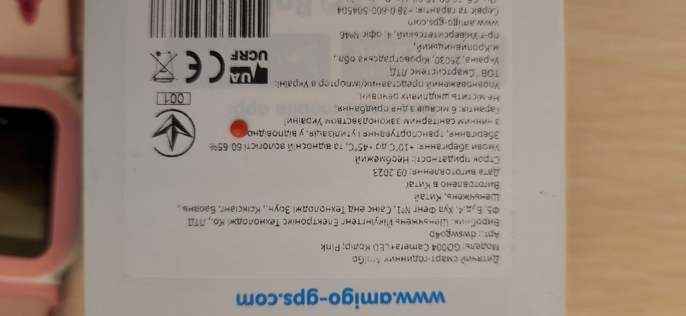 Смарт часы AmiGo G0004