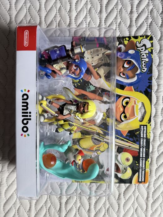 Nintendo Amiibo Splatoon 3 figurki nowe