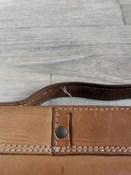 Koniakowa aktówka Bree vintage