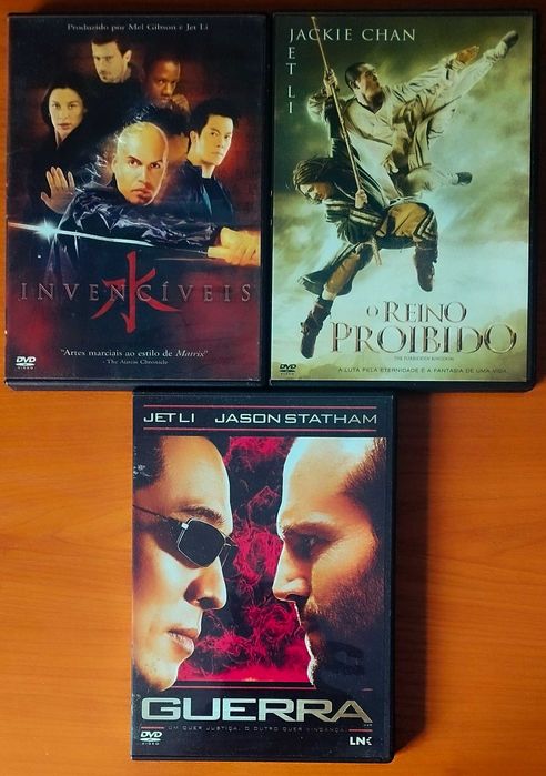 Lote de DVDs Especial "Jet Li"