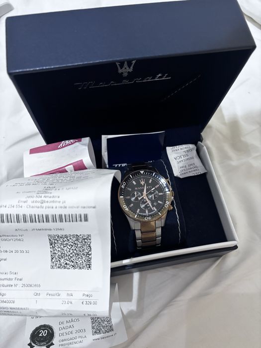 Relógio Maserati Chrono Sfida – Black Dial