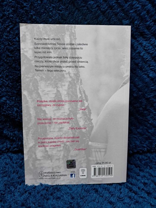 młodzieżówka "Zanim umrę" - Jenny Downham
