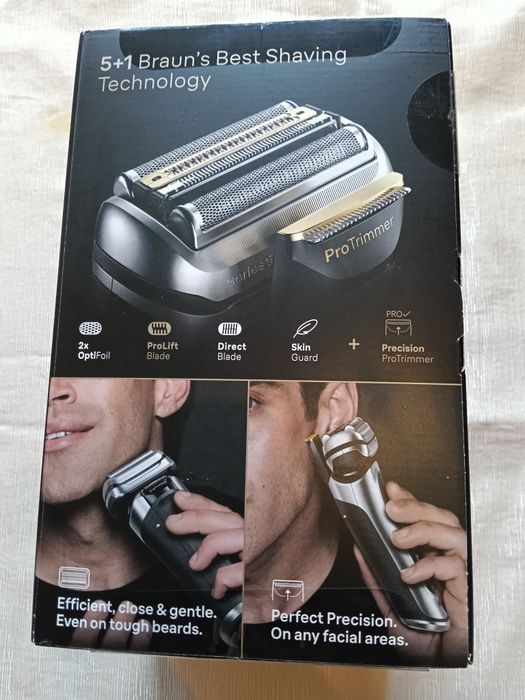 Luksusowa golarka Braun 9577CC na mokro i sucho