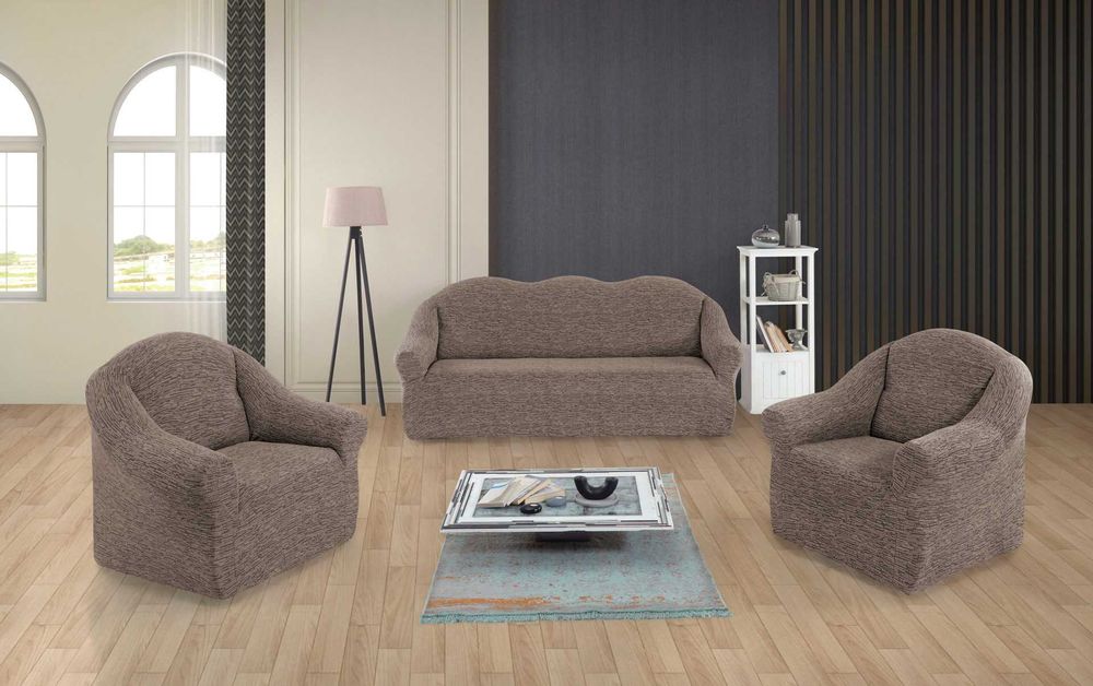 Хіт! Акція! Жакардовий чохол на диван крісла без спідниці чехол