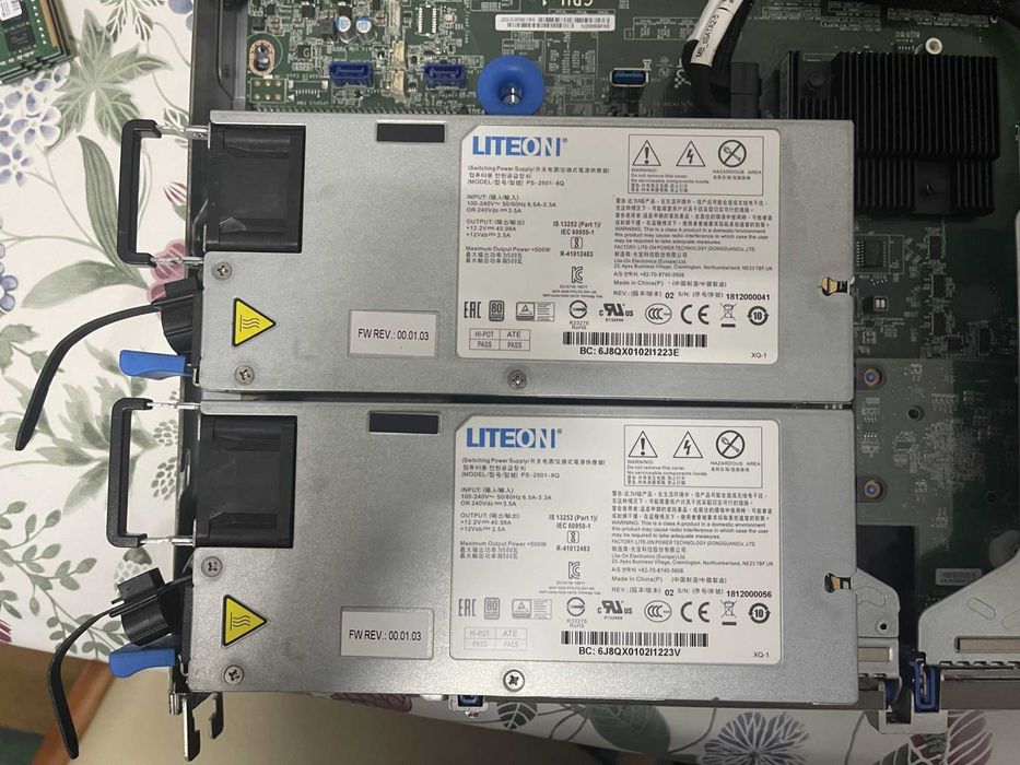 Servidor QUANTA 1S5B20000 - 2X Xeon Silver 4110