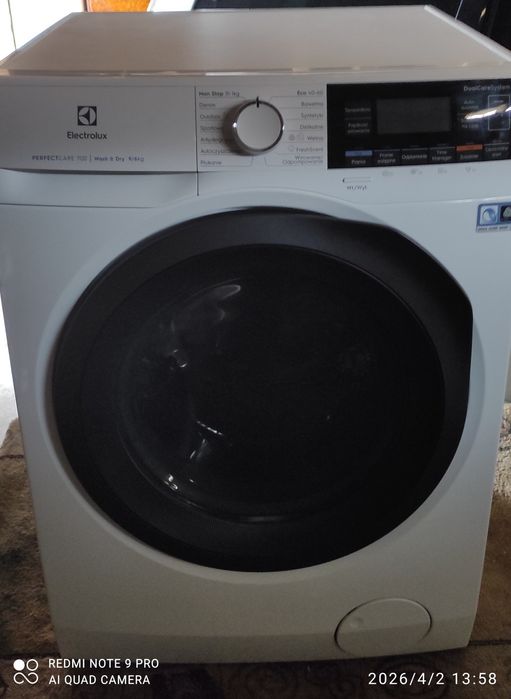 Pralko-suszarka Electrolux na cześći